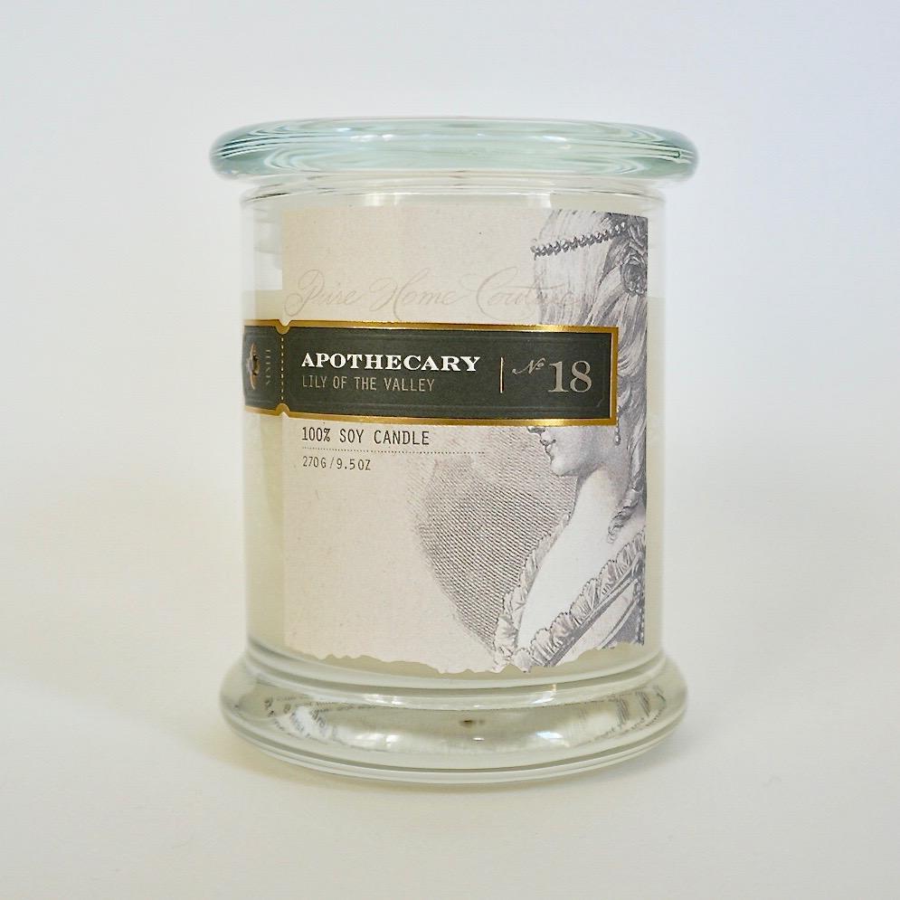 Apothecary Soy Candle Lily of the Valley