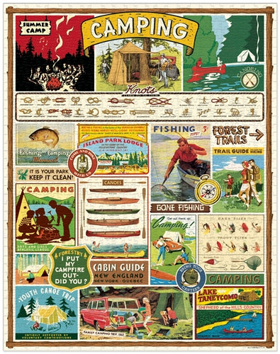 Camping 1000-Piece Puzzle