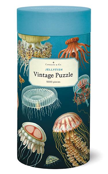 Jellyfish 1000-Piece Puzzle - Cartolina