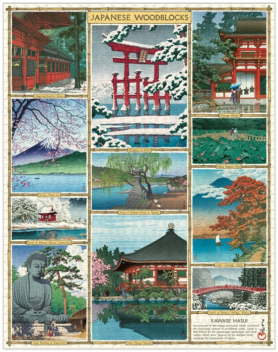 Japanese Woodblock 1000-Piece Puzzle