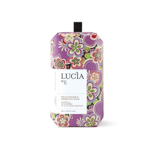Lucia Soap No. 6 Wild Ginger and Fresh Fig