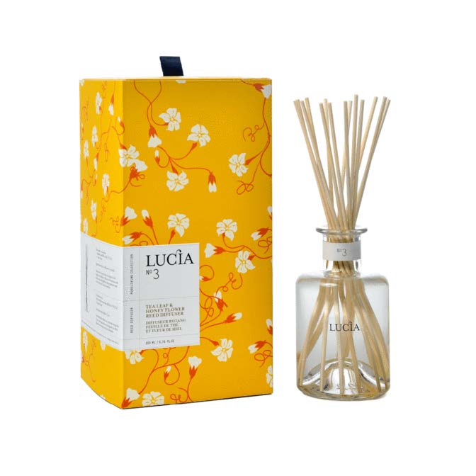 Lucia Reed Diffuser No. 3 Tea Leaf and Honey Flower