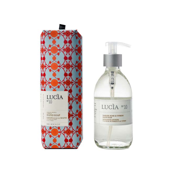 Lucia Hand Soap No. 10 Damask Rose and Cypress