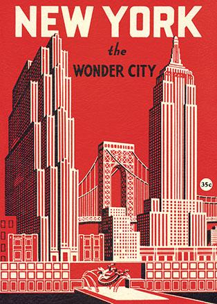 New York the Wonder City Poster