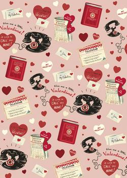 Valentine Message Poster - Cartolina
