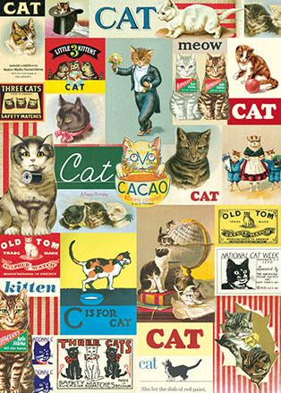Vintage Cat Poster