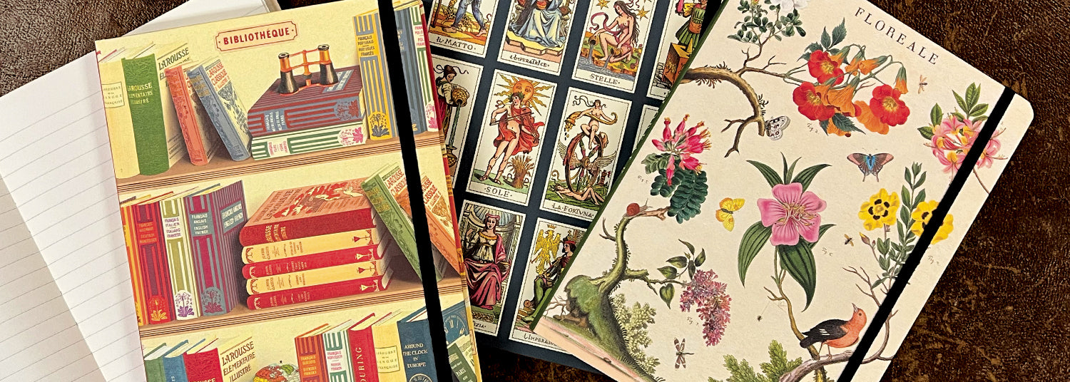 Large Notebook with Elastic Closure