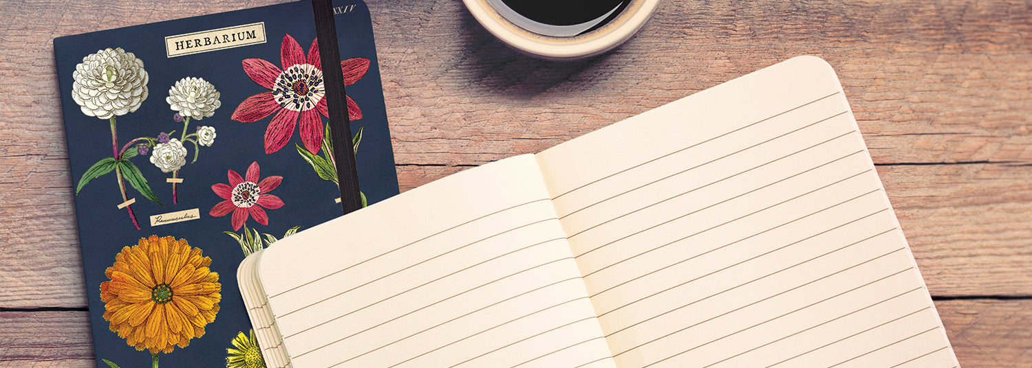 Small Notebook with Elastic Closure