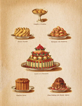 Cartolina Boxed Note Cards - French Desserts