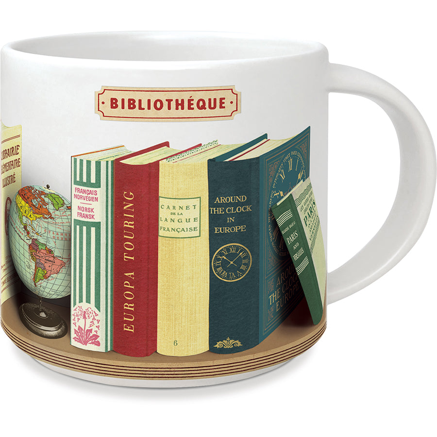 Ceramic Mug - Library Books