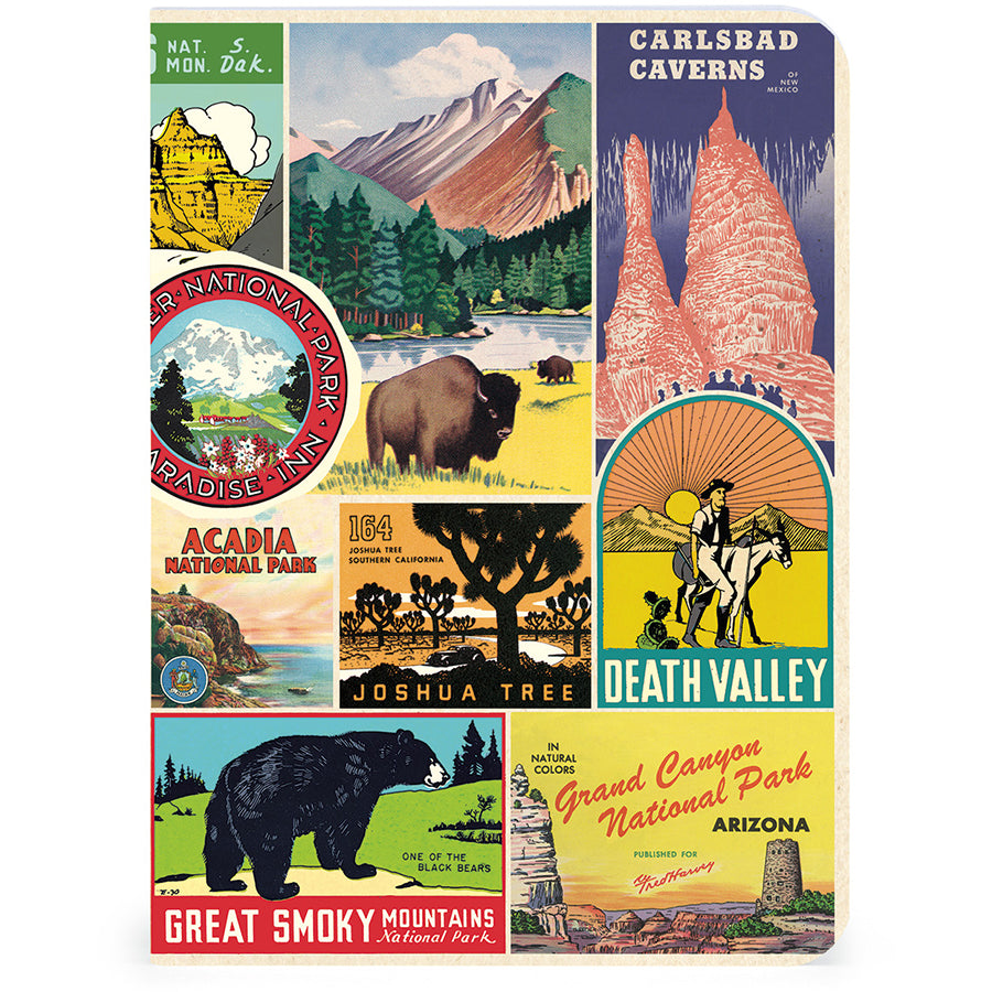 Set of 3 Mini Notebooks - National Parks