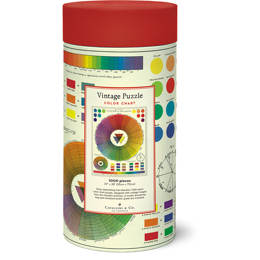 Colour Chart 1,000 Piece Puzzle
