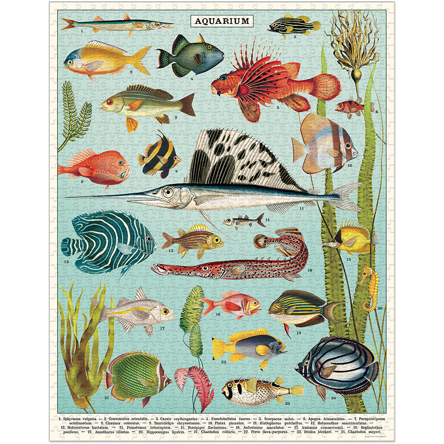 Aquarium 1000-Piece Puzzle