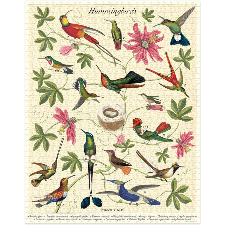 Hummingbirds 1,000 Piece Puzzle