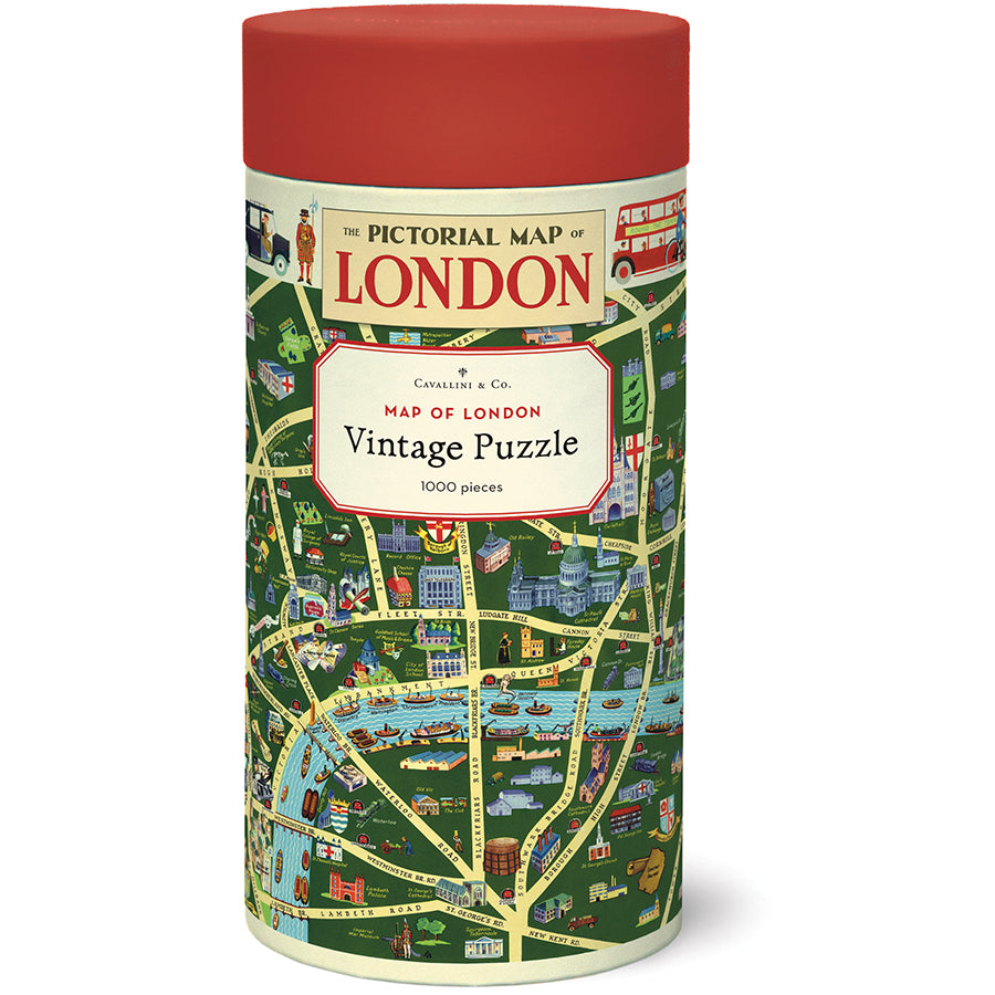 London Map 1,000 Piece Puzzle