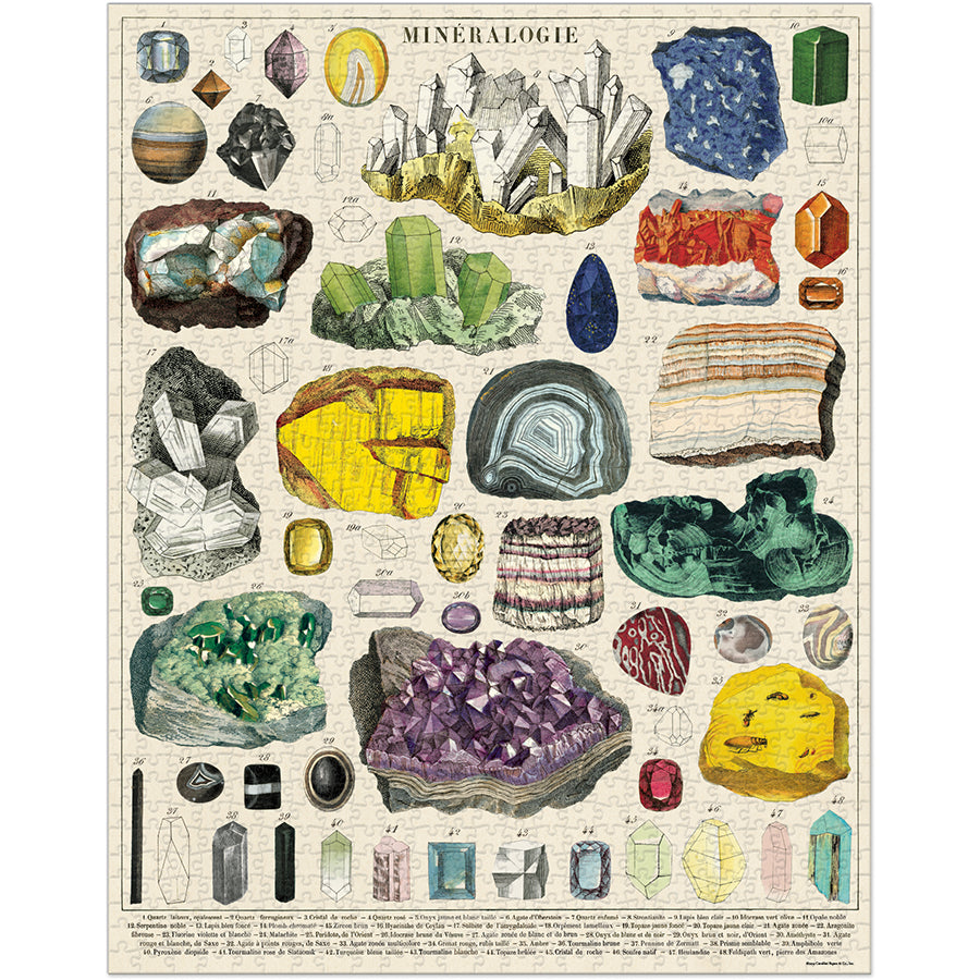 Mineralogy 1,000 Piece Puzzle