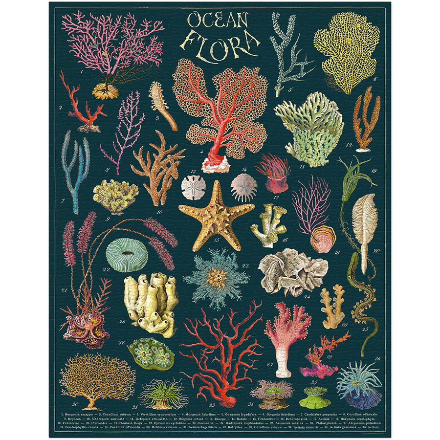 Ocean Flora 1,000 Piece Puzzle