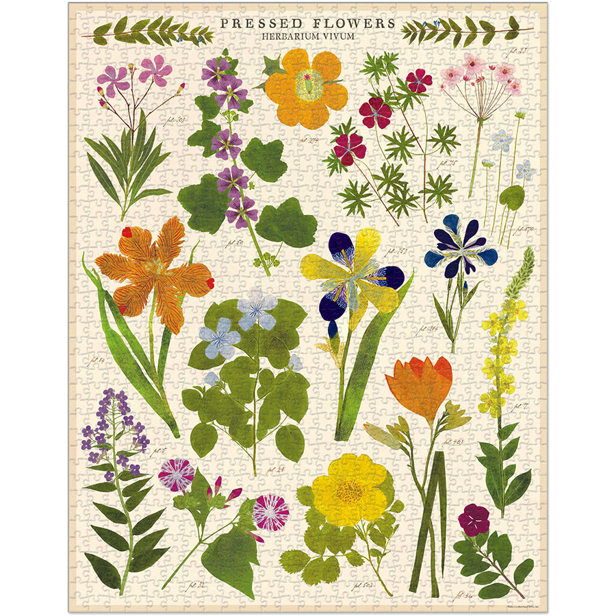 Pressed Flowers 1,000-Piece Puzzle