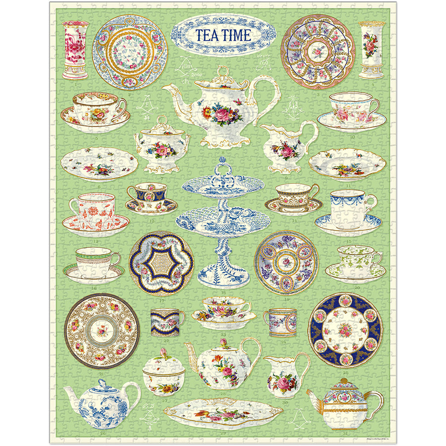 Tea Time 1,000 Piece Puzzle