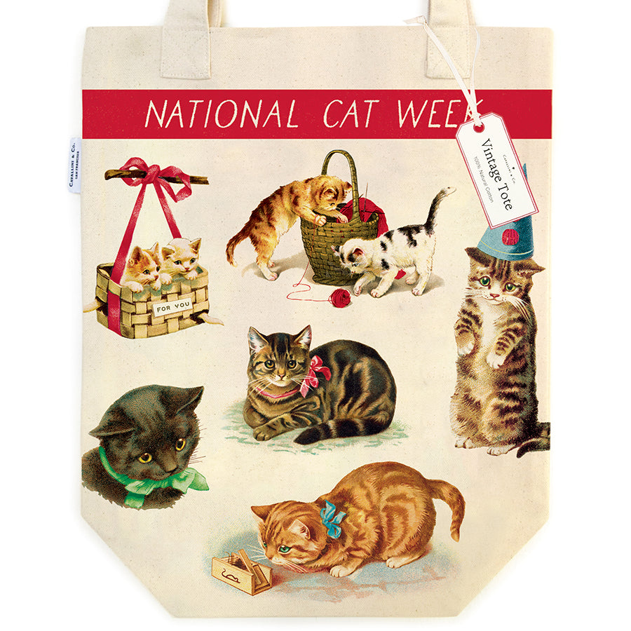 Canvas Tote Bags - Cats