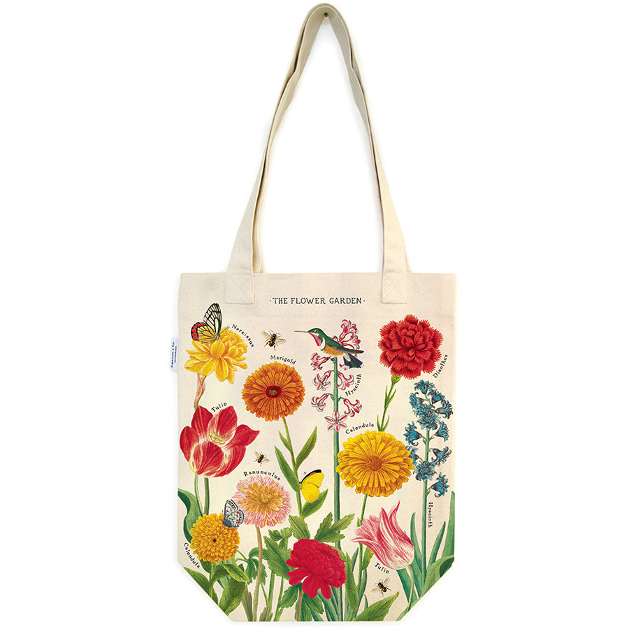 Canvas Tote Bags - Flower Garden