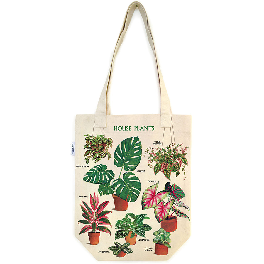 Canvas Tote Bags - House Plants