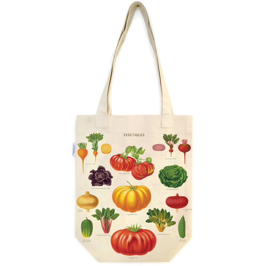 Canvas Tote Bags - Vegetable Garden