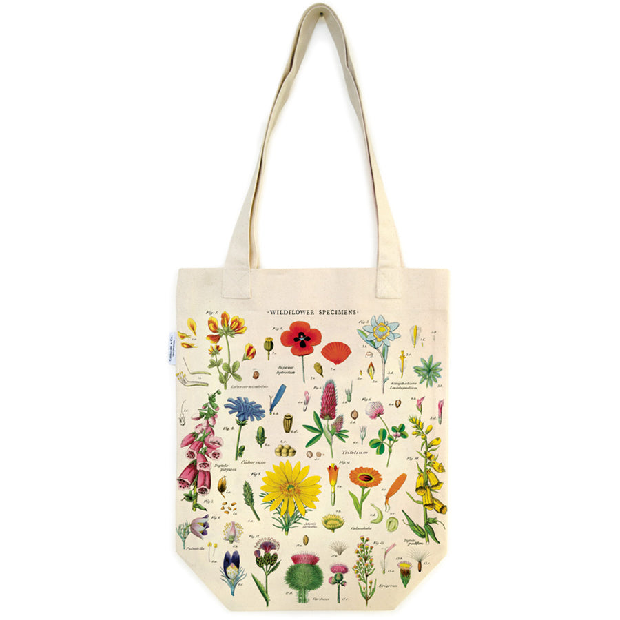 Canvas Tote Bags - Wildflowers