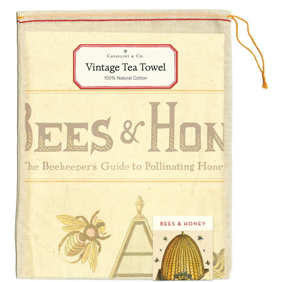 Tea Towel Bees and Honey