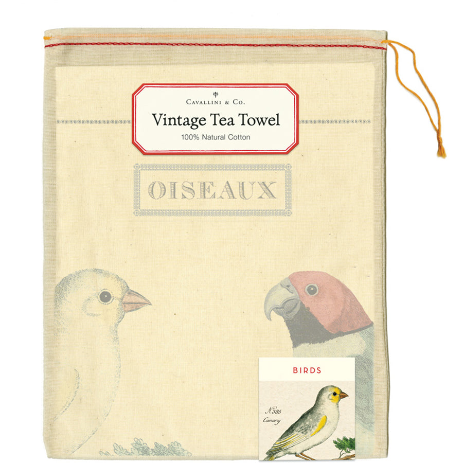 Tea Towel Birds