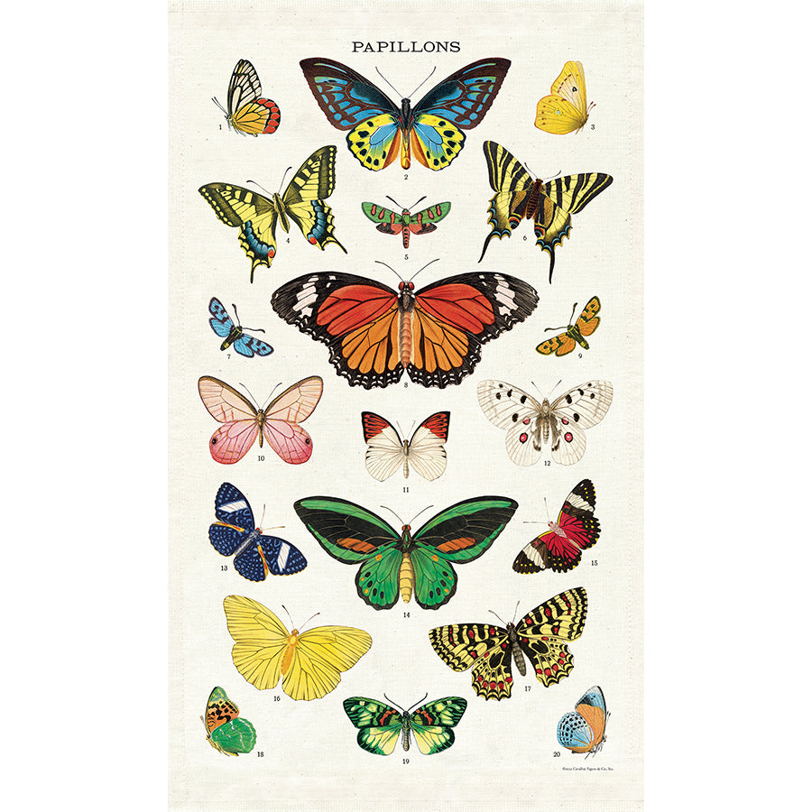 Tea Towel Butterflies