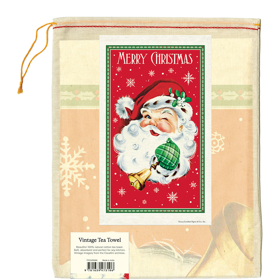 Tea Towel - Christmas Santa