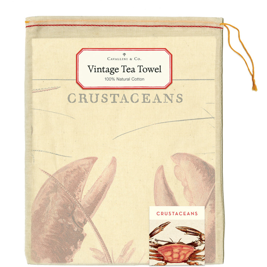 Tea Towel Crustaceans