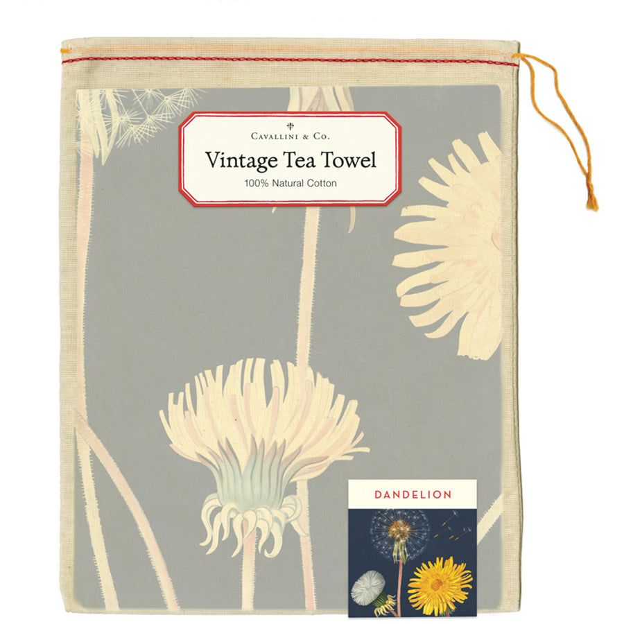 Tea Towel Dandelion