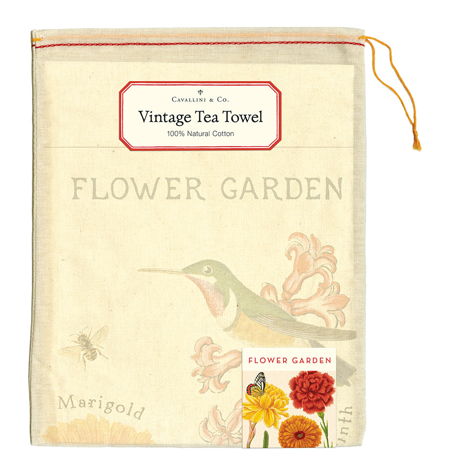 Tea Towel Flower Garden