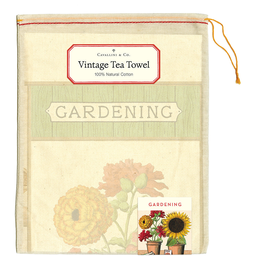 Tea Towel Gardening