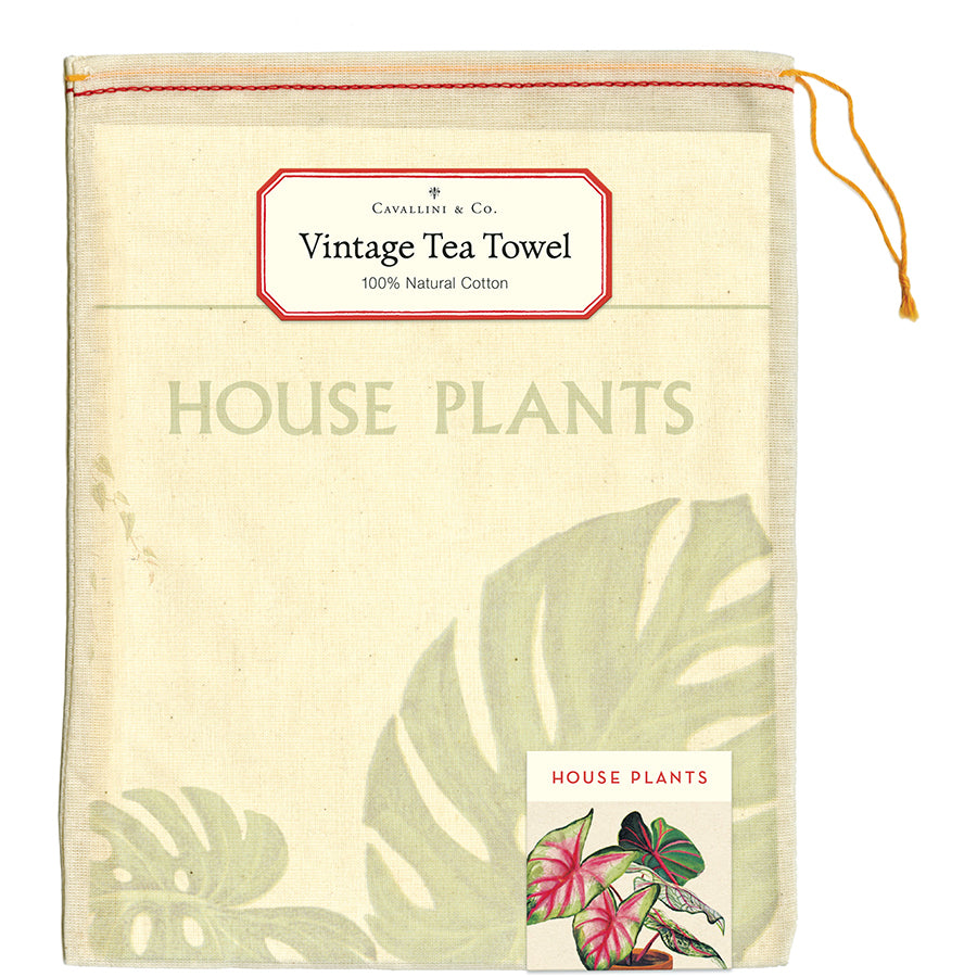 Tea Towel House Plants