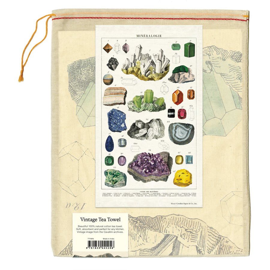 Tea Towel Mineralogy