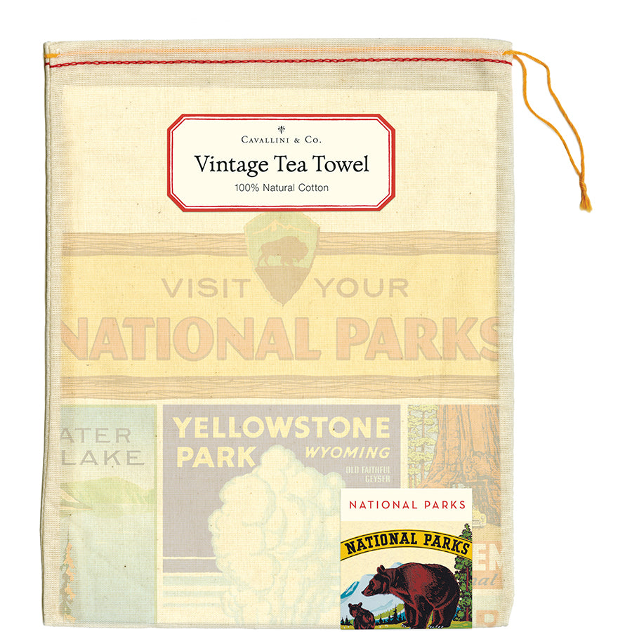 Tea Towel National Parks