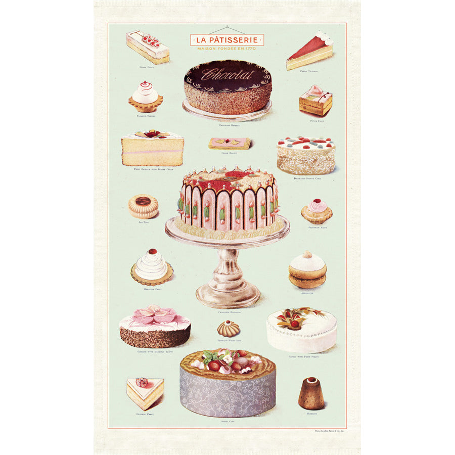 Tea Towel La Patisserie