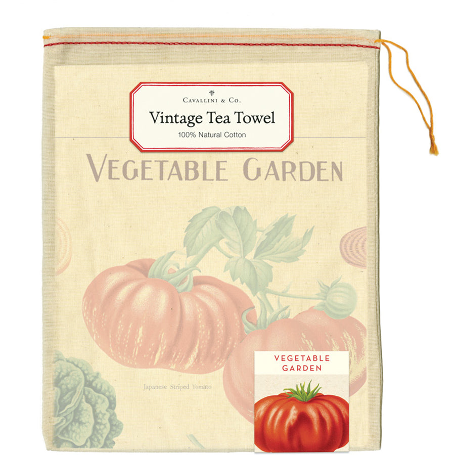 Tea Towel Vegetable Garden