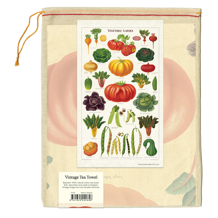 Tea Towel Vegetable Garden