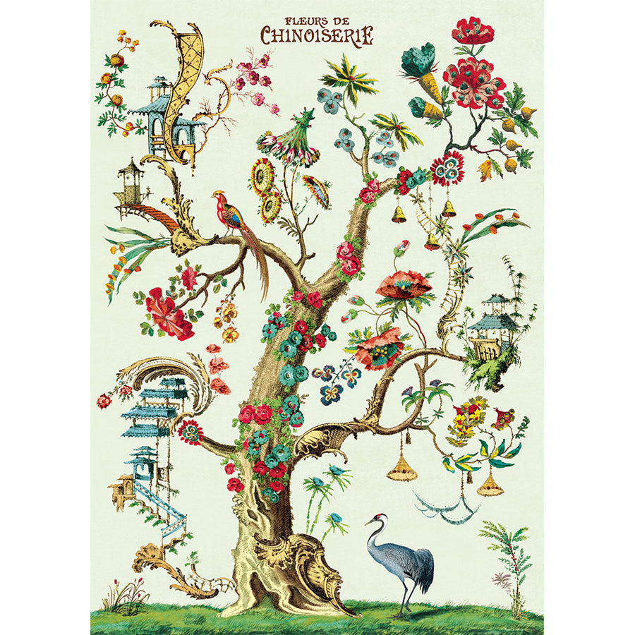 Fleurs de Chinoiserie Poster