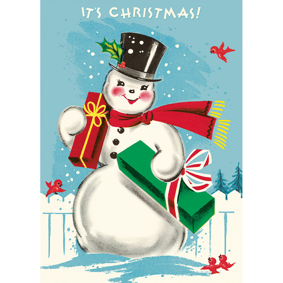 Christmas Snowman Poster