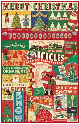Vintage Christmas 500-Piece Puzzle