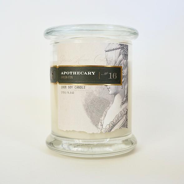 Apothecary Soy Candle Green Fig
