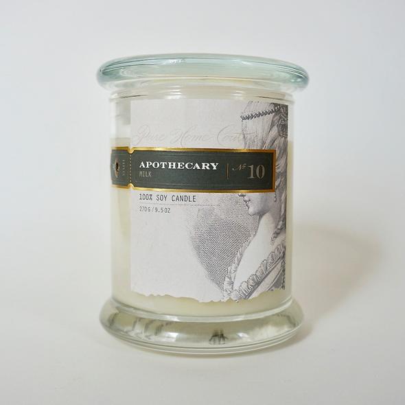 Apothecary Soy Candle Milk