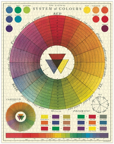 Colour Chart 1000-Piece Puzzle