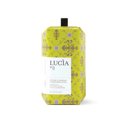 Lucia Soap No. 8 Thyme Flower and Coriander