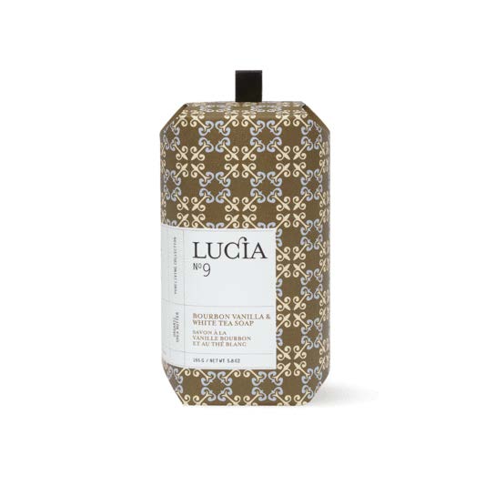 Lucia Soap No. 9 Bourbon Vanilla and White Tea